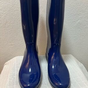 UGG Glossy Navy Boots